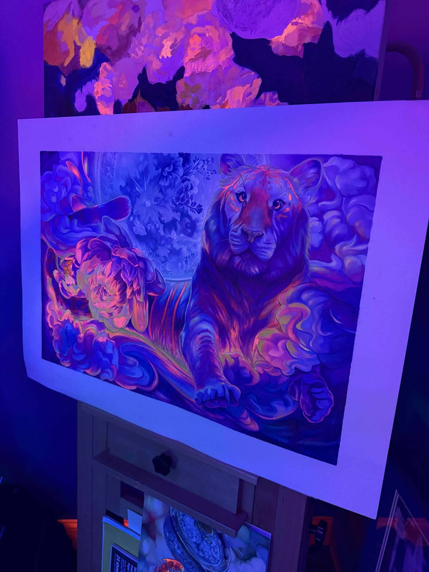 Chasing the Porcelain Moon - Original Illustration