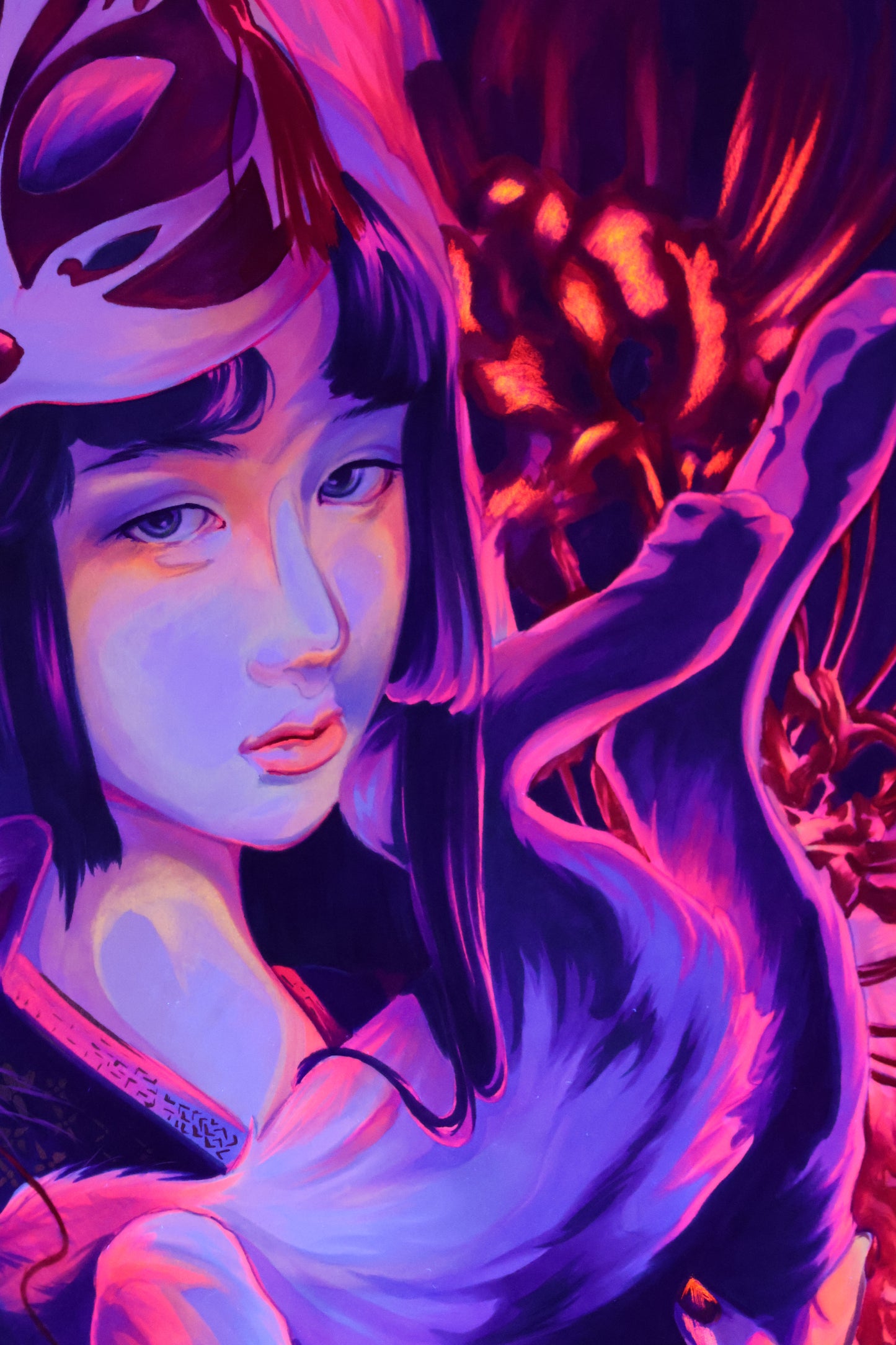 Vessel - Kitsune "Witchlit" Original Drawing