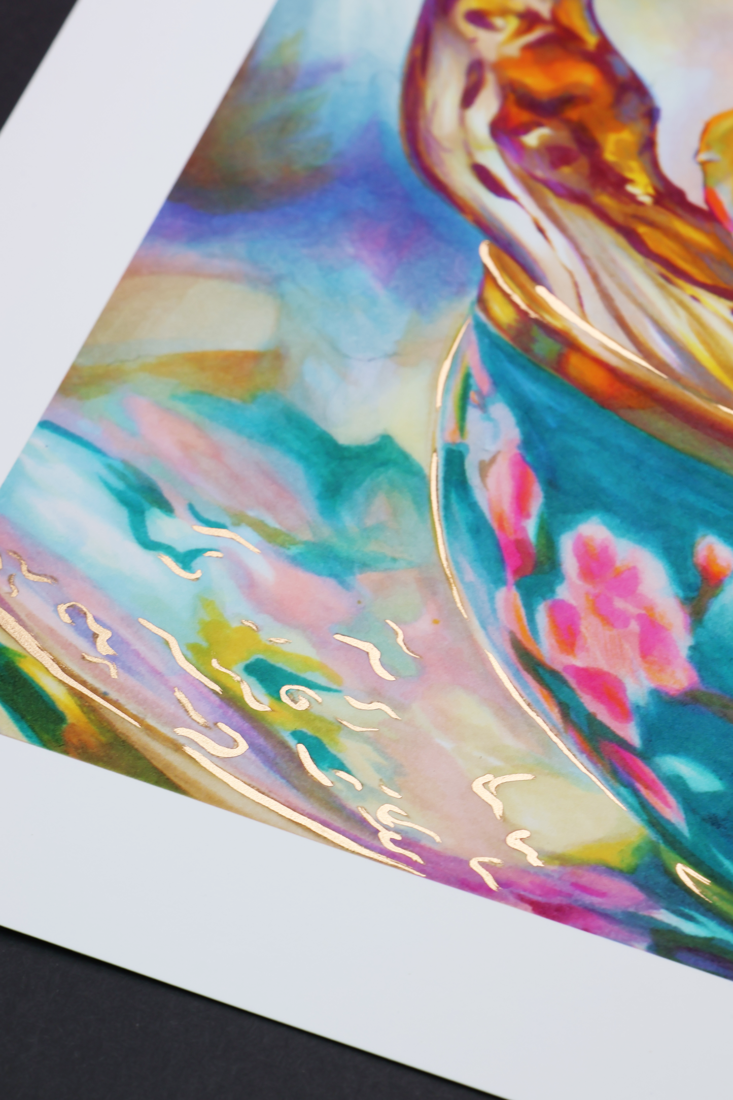"The Dreams of Koi" - Limited Edition Hand Embellished Print