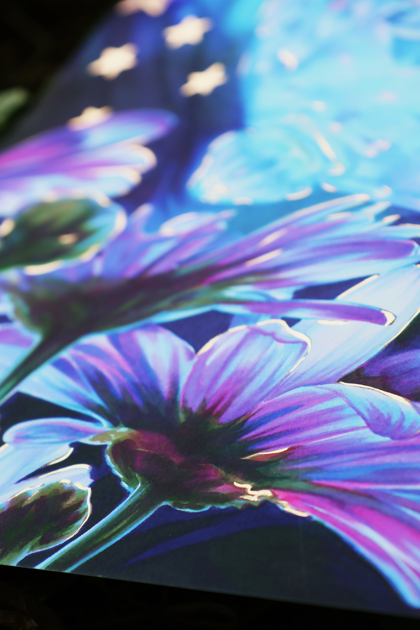 "Petals In The Aether" - Limited Edition Hand Embellished Print