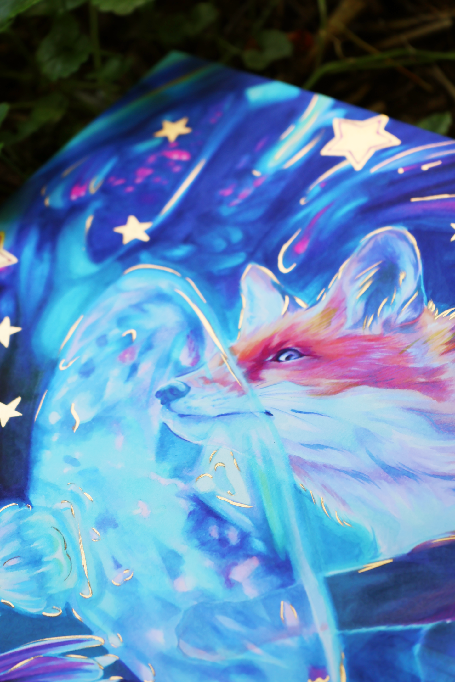 "Petals In The Aether" - Limited Edition Hand Embellished Print