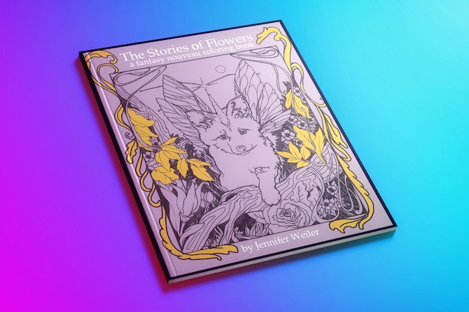 Stories of Flowers Coloring Book (Physical)