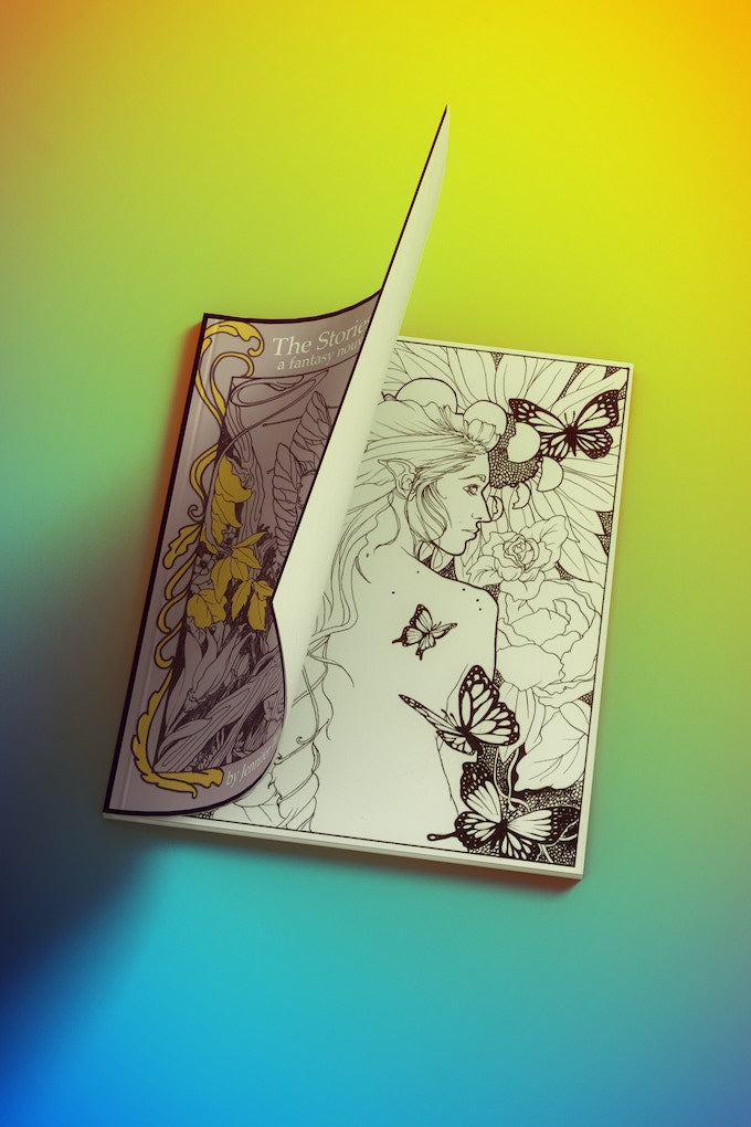 Stories of Flowers Coloring Book (Physical)