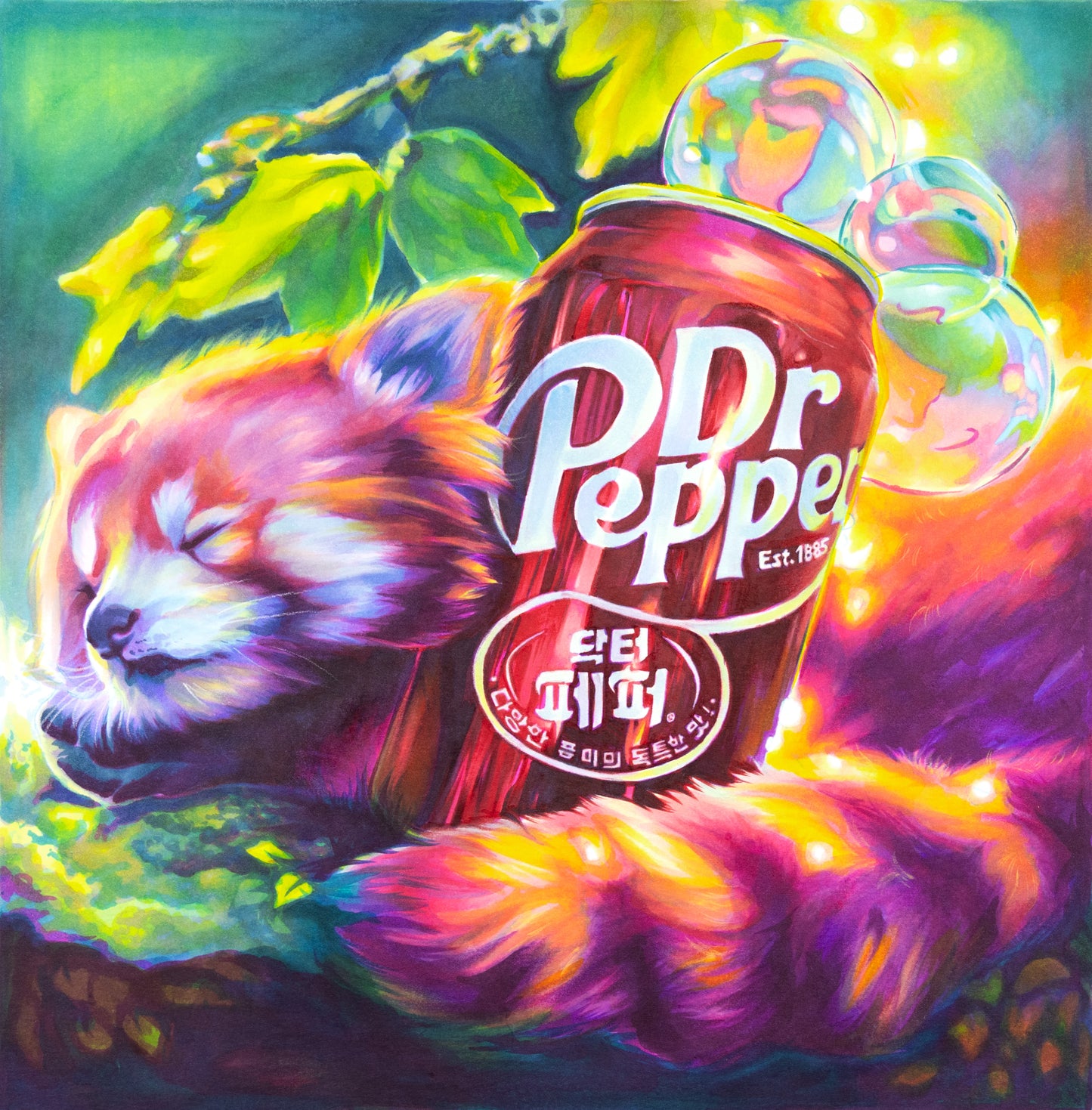 "Forest Fizz" - Print