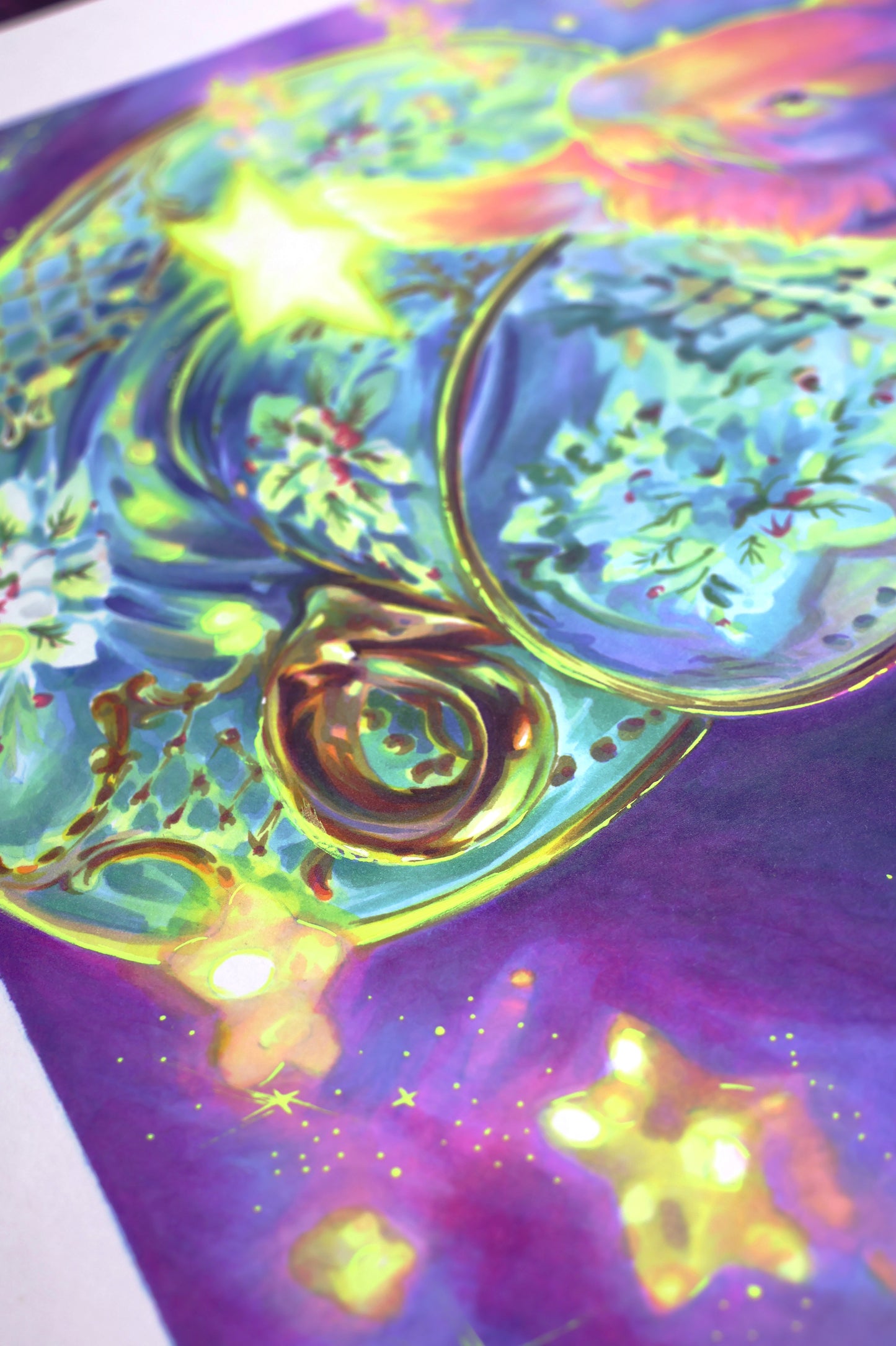 If Bunnies Brought the Stars - Print
